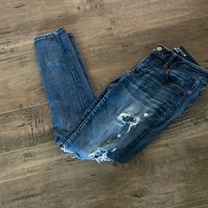 Women’s American Eagle Outfitter’s Distressed Jegging Sz 10